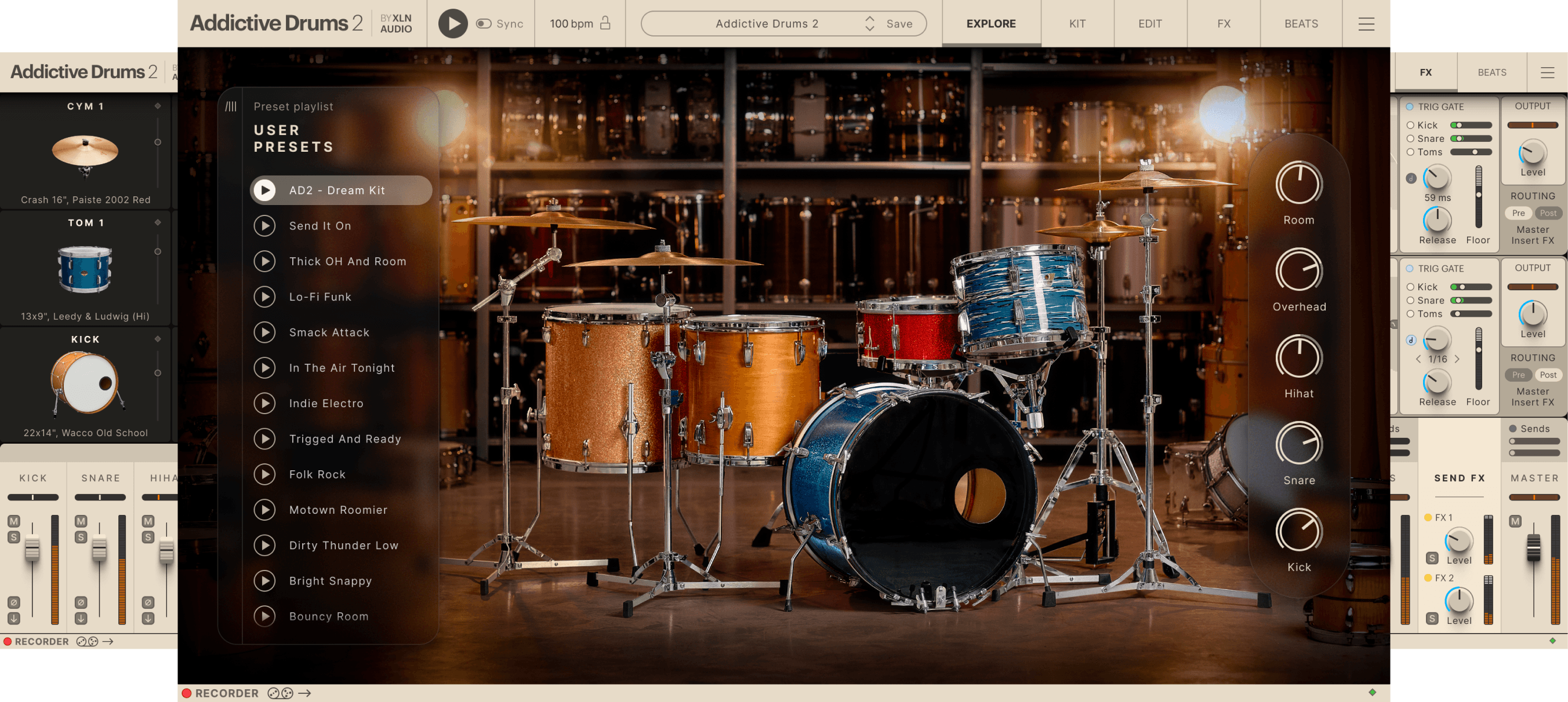 Addictive Drums 2 screenshot 1