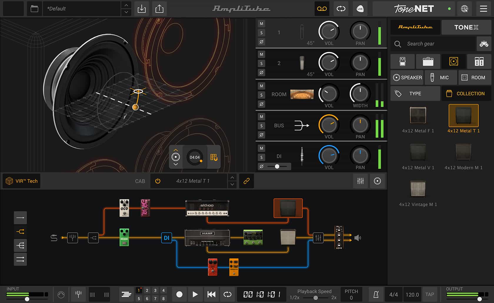AmpliTube 5 screenshot 1