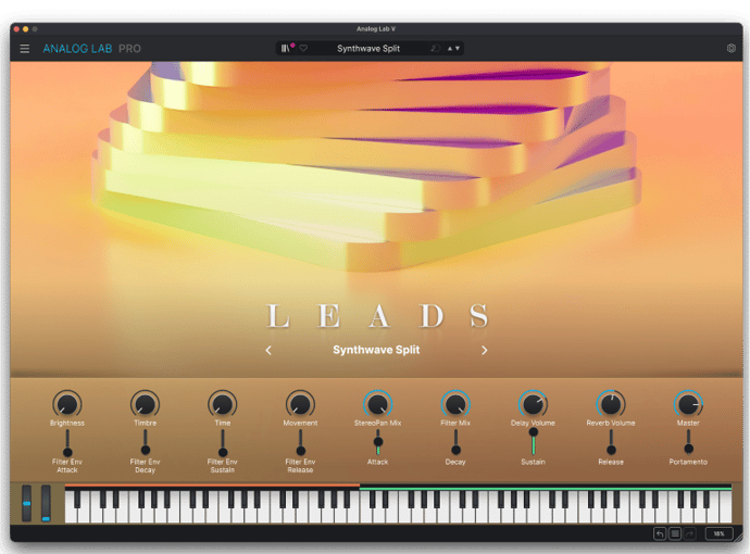 Analog Lab screenshot 1