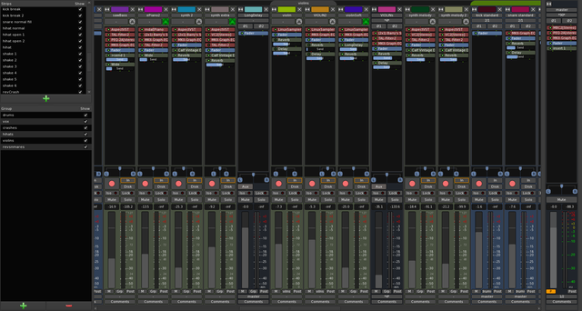 Ardour screenshot 2