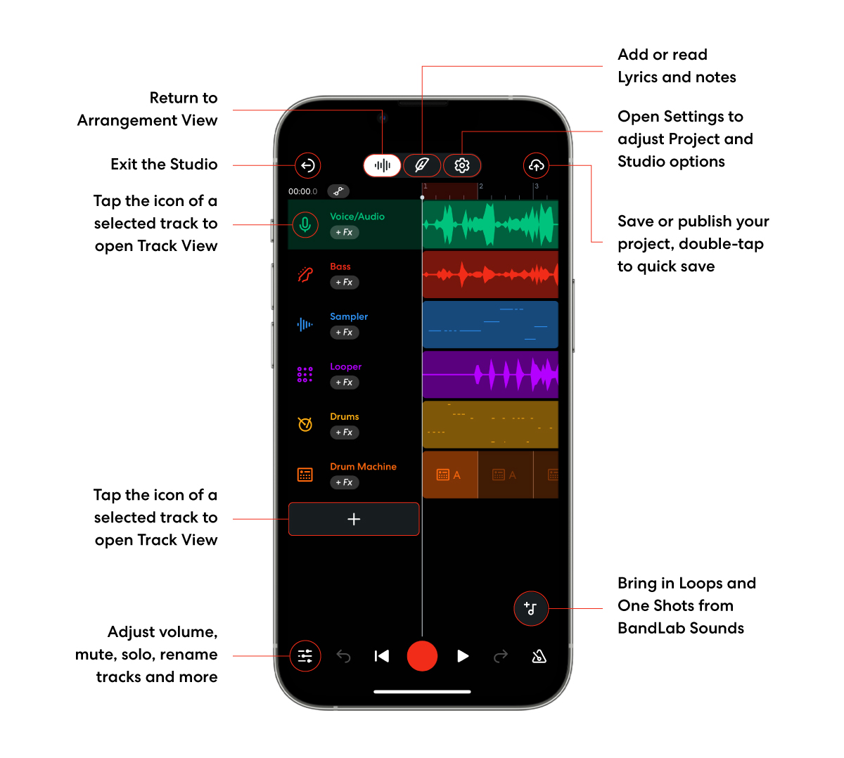 BandLab screenshot 2