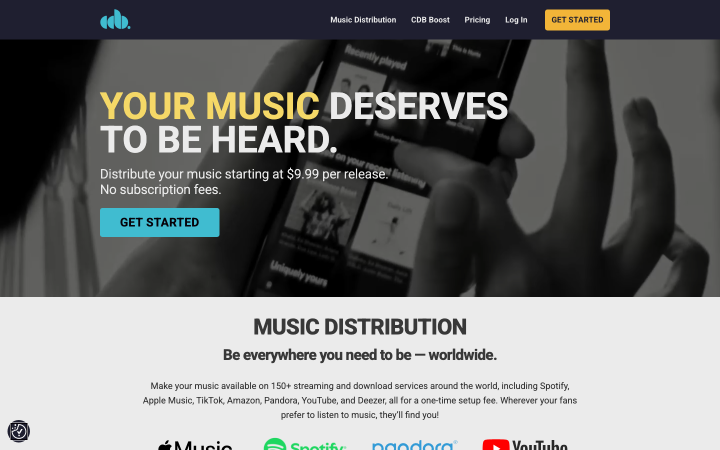 CD Baby screenshot 1
