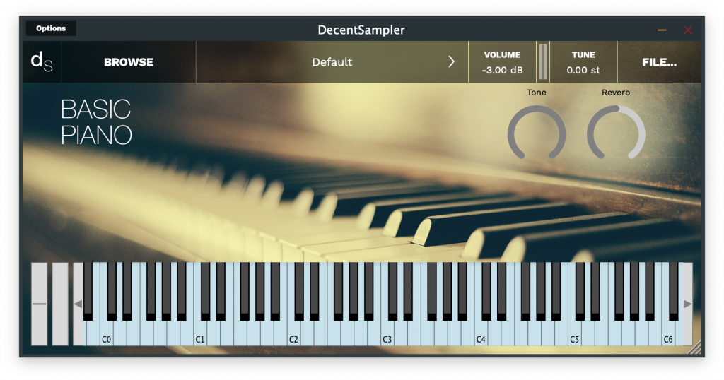 Decent Sampler screenshot 1