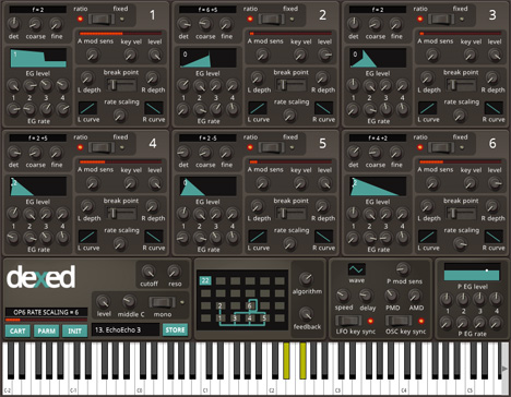 Dexed screenshot 1