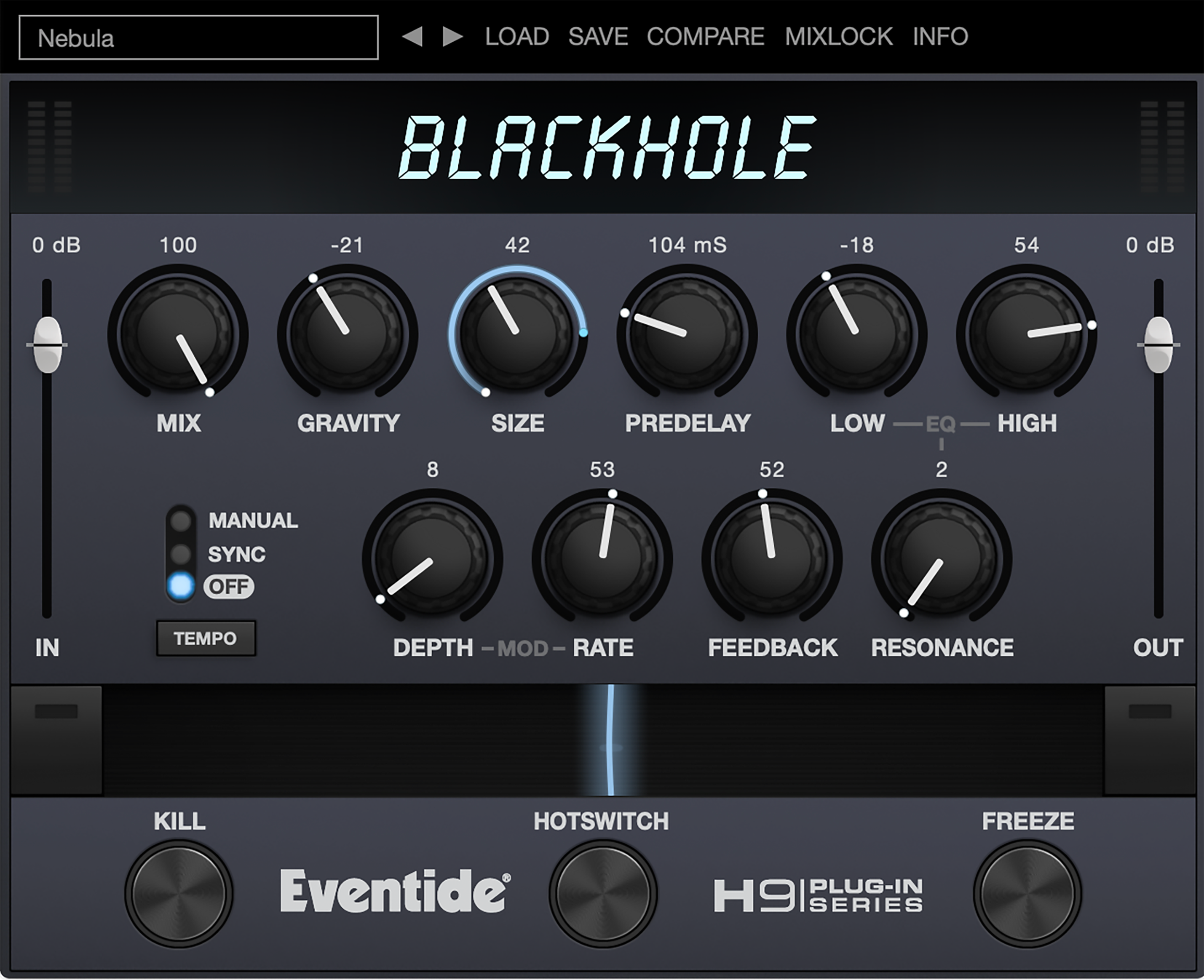 Eventide Blackhole screenshot 2
