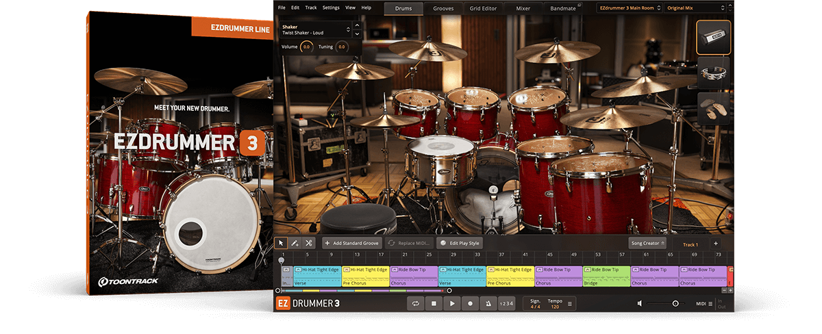 EZdrummer 3 screenshot 1