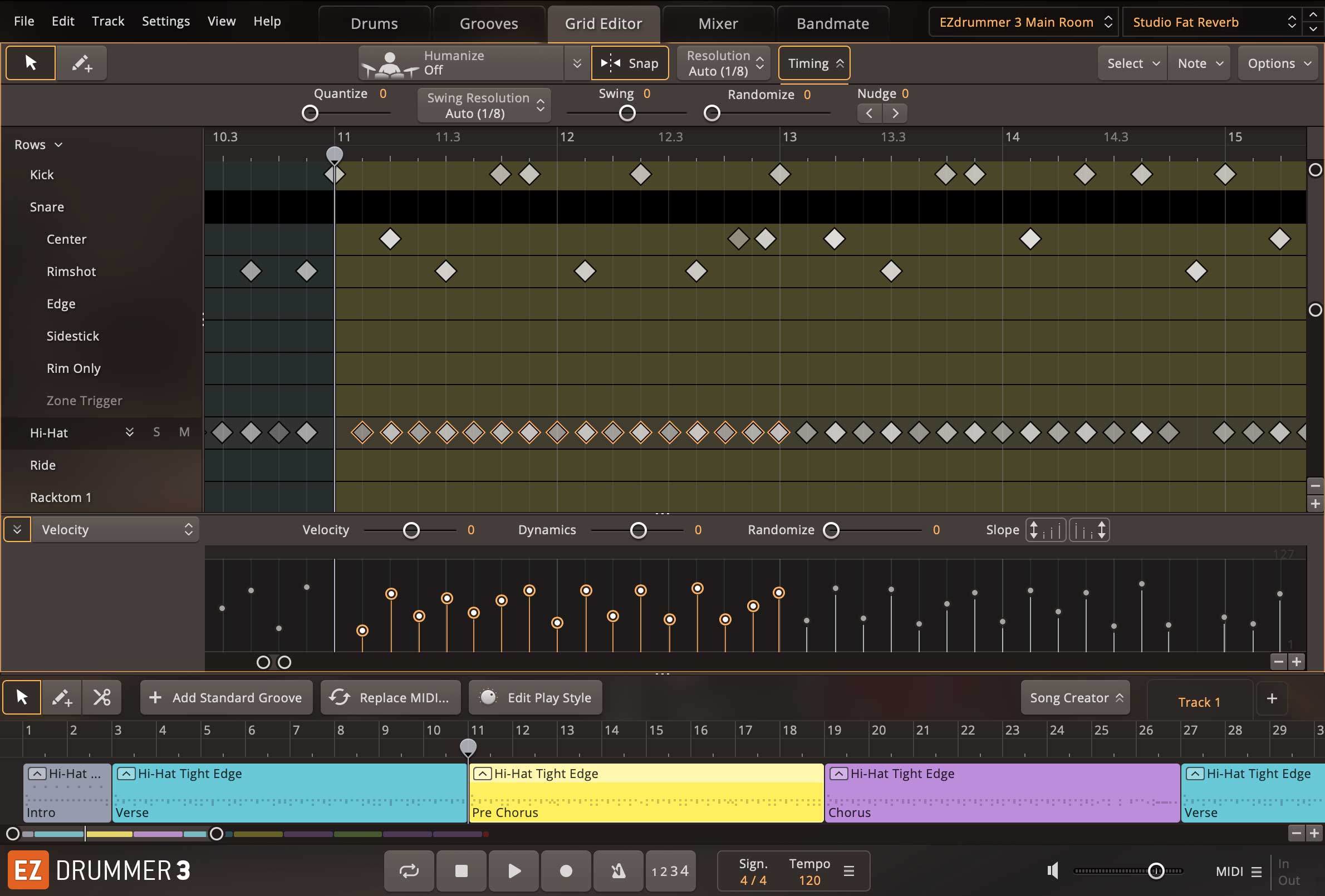EZdrummer 3 screenshot 2