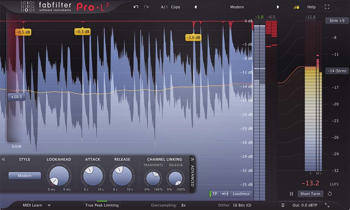 FabFilter Pro-L 2 screenshot 1