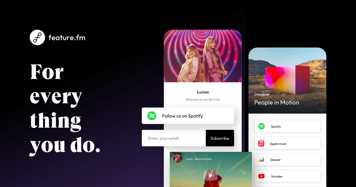 Feature.fm screenshot 1