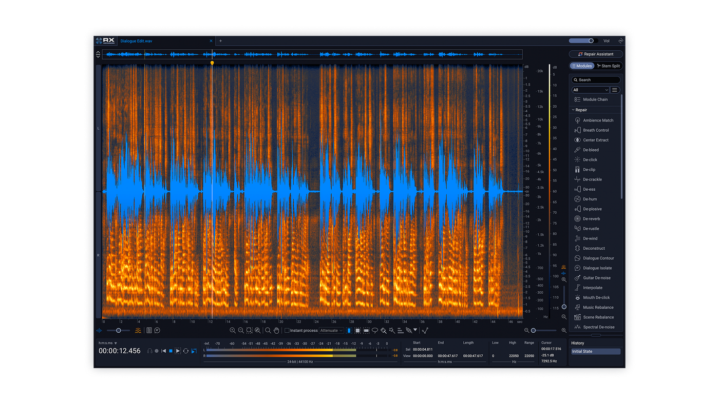 iZotope RX screenshot 1