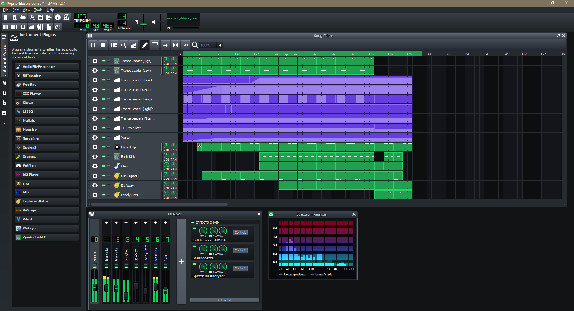 LMMS screenshot 2