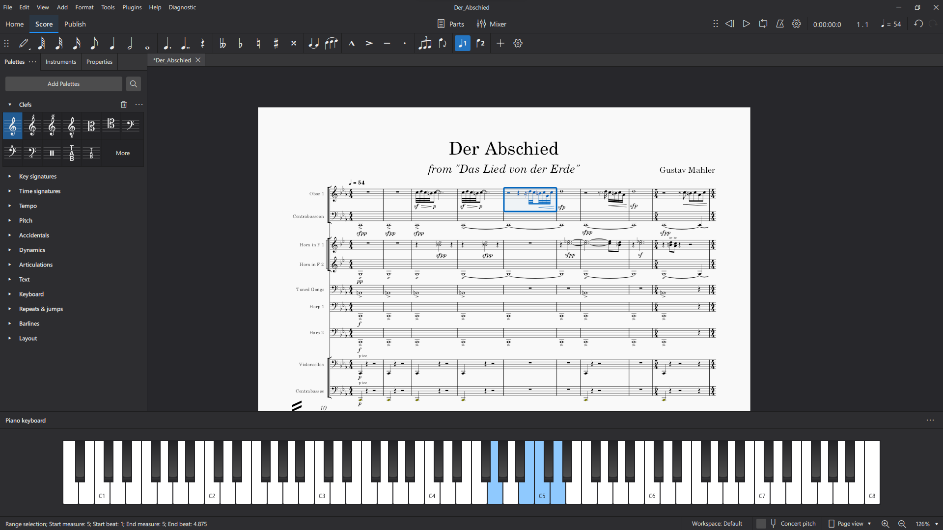 MuseScore screenshot 1