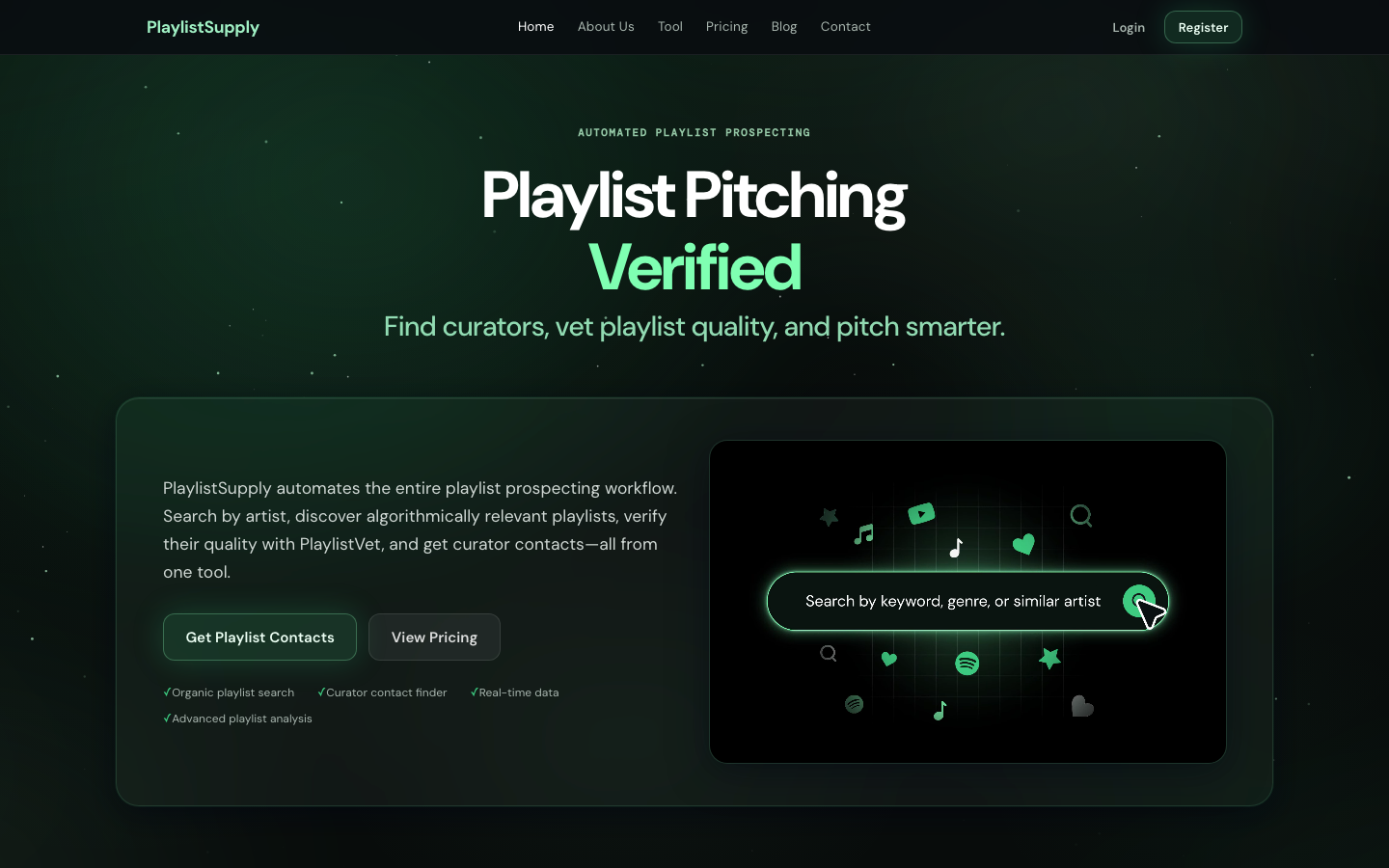 PlaylistSupply screenshot 1