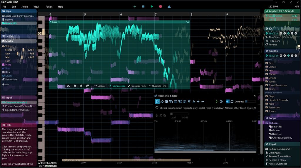 RipX DAW screenshot 1