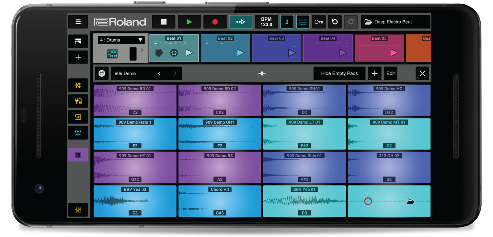 Roland Zenbeats screenshot 1