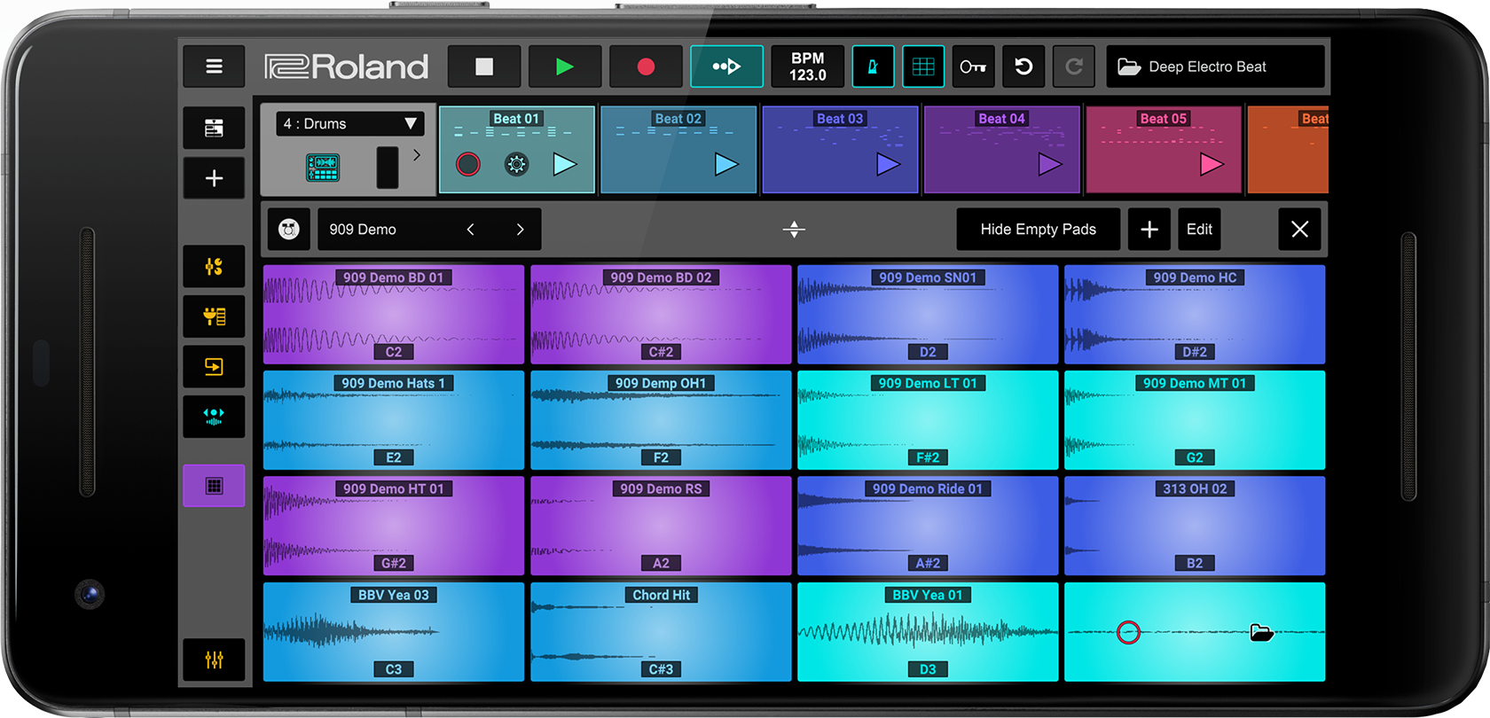 Roland Zenbeats screenshot 3