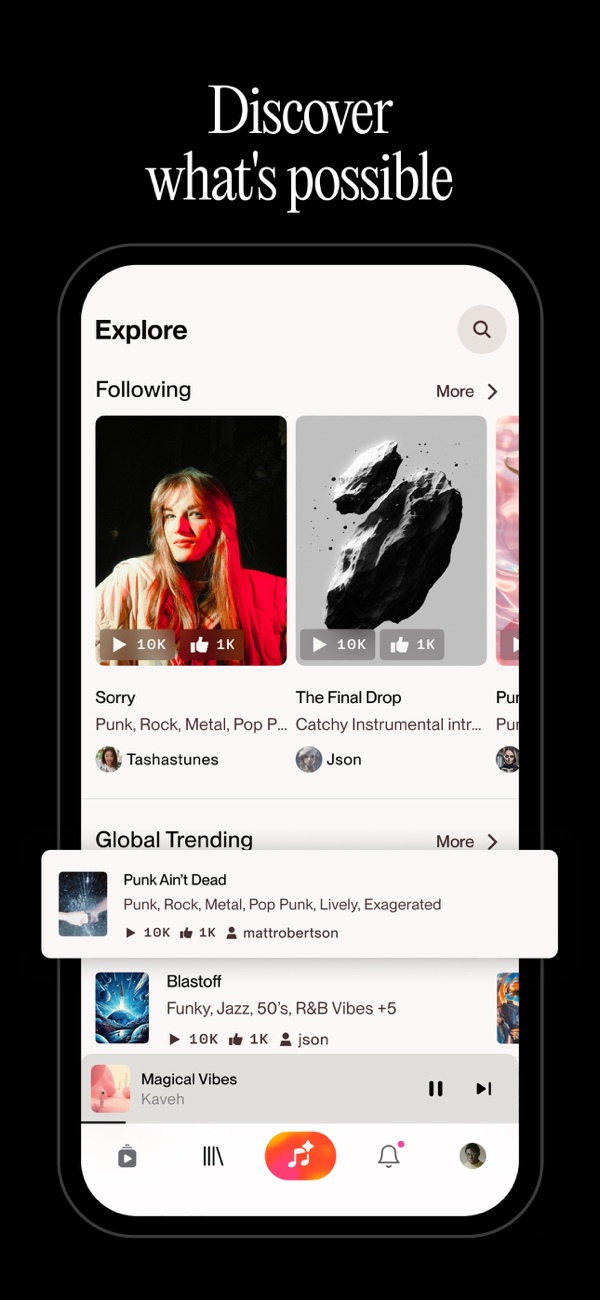 Suno screenshot 3