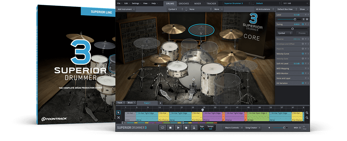 Superior Drummer 3 screenshot 1