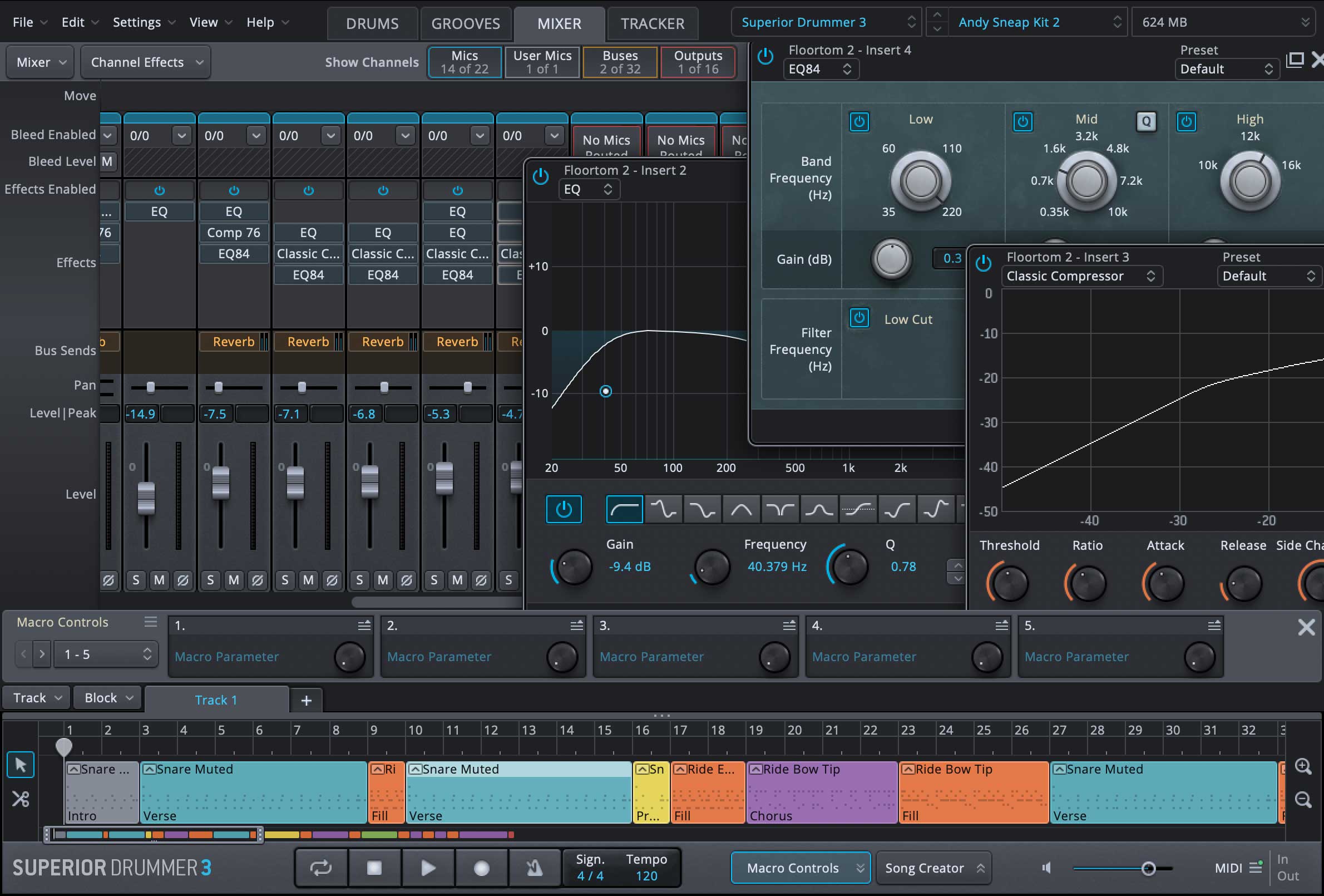 Superior Drummer 3 screenshot 2