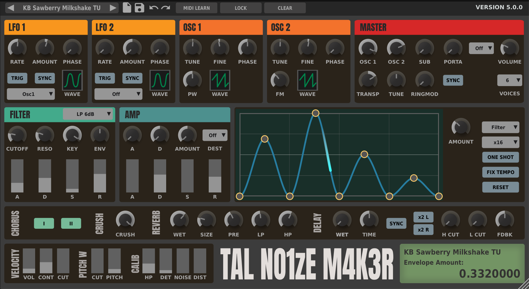 TAL-NoiseMaker screenshot 3