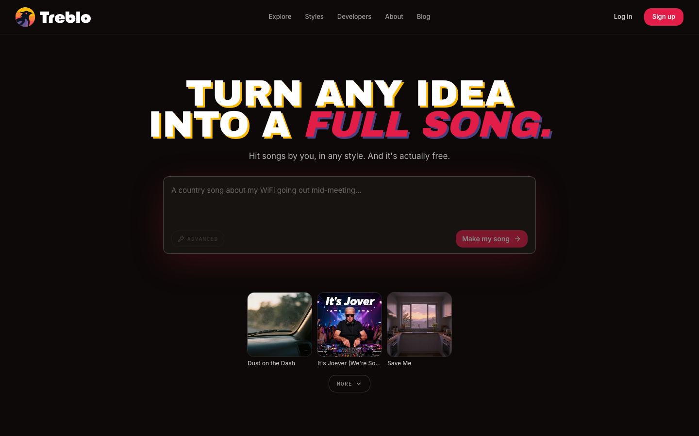 Treblo screenshot 1