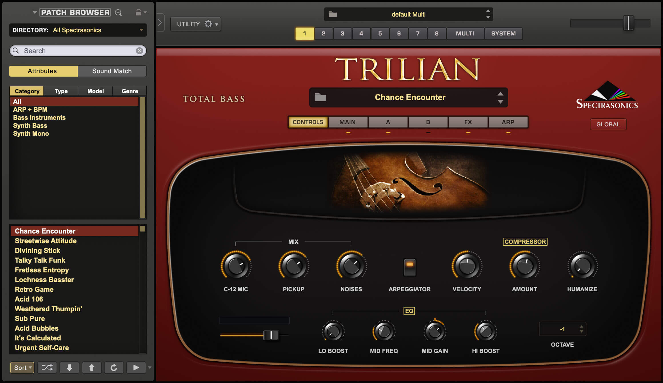 Trilian screenshot 1