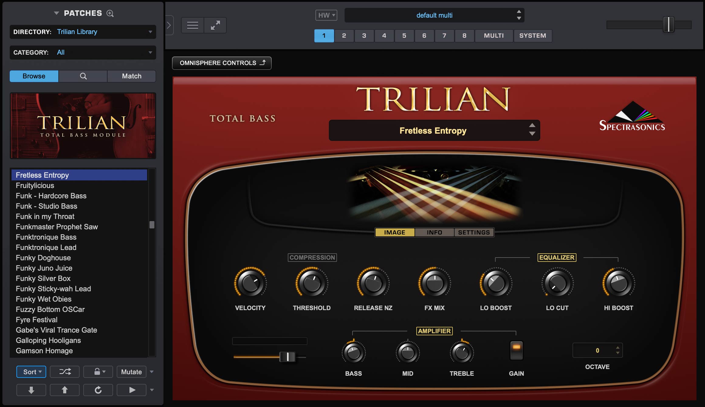 Trilian screenshot 2