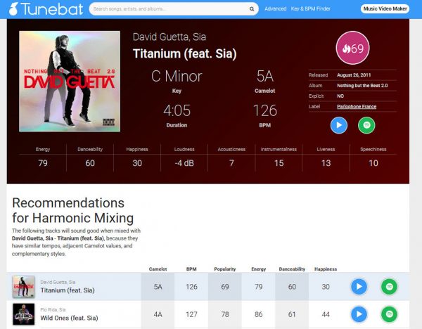 TuneBat screenshot 1
