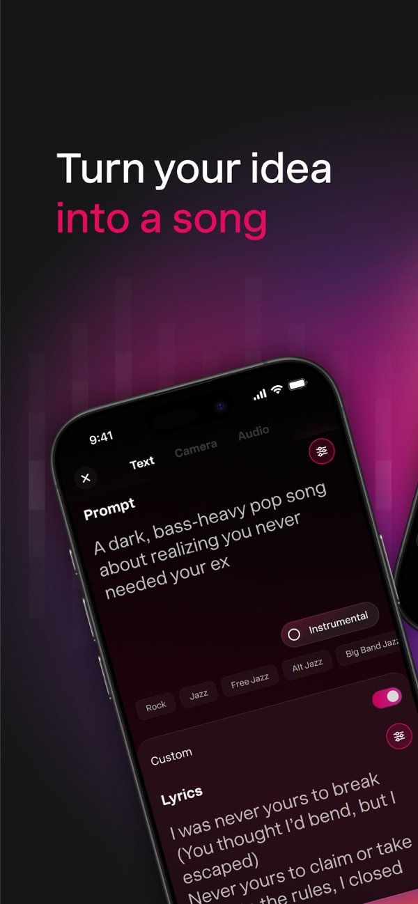 Udio screenshot 1