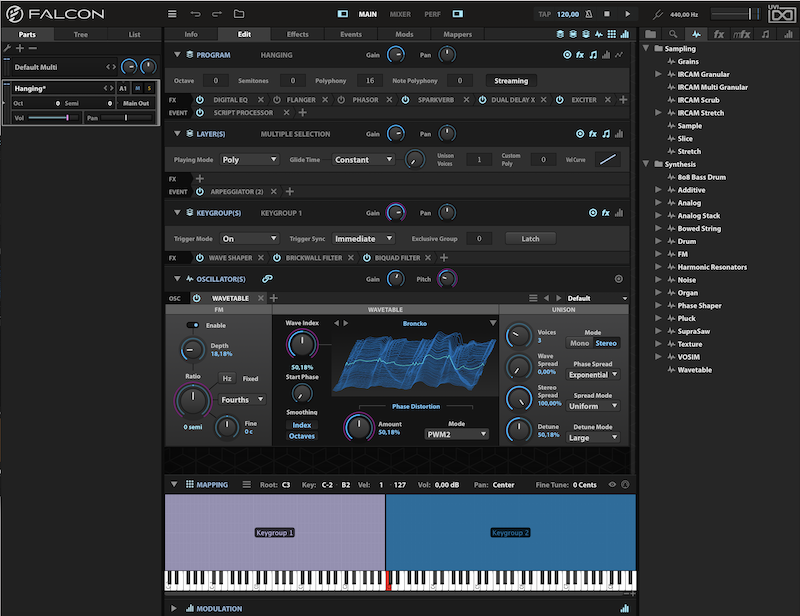 UVI Falcon screenshot 1